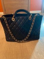 Mooie Italiaanse leren handtas, Handtassen en Accessoires, Tassen | Damestassen, Ophalen of Verzenden, Zo goed als nieuw, Handtas