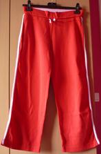 Rode katoenen trainingsbroek 3/4 sportbroek Maat S, Kleding | Dames, Sportkleding, Ophalen of Verzenden, Maat 36 (S)