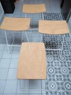4 tabourets hyper solides, Enlèvement, Comme neuf, Bois