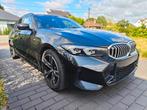 BMW 320d M-PACKET 2024, Auto's, BMW, Automaat, Leder en Stof, Zwart, Break