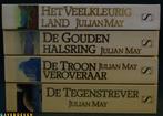 Het Veelkleurig Land - Julian May - Het Spectrum - 4x - SC, Boeken, Gelezen, Ophalen of Verzenden