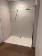 Doucheglas met privacy strook, Ophalen, Gebruikt