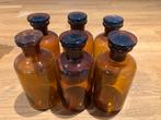 Apothekersflessen bruin, Ophalen, Overige kleuren, Minder dan 50 cm, Glas