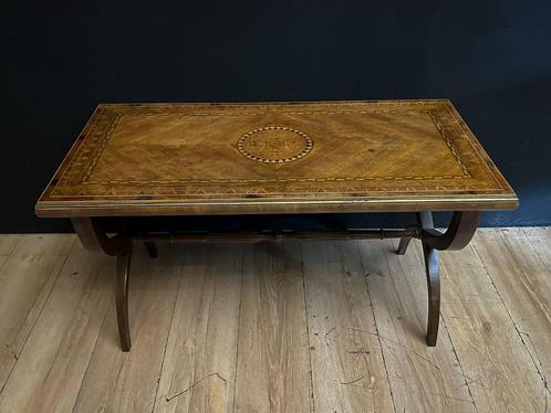 Salontafel in Lodewijk XVI-stijl, gemaakt begin 1900, gekenm, Antiek en Kunst, Antiek | Meubels | Tafels, Ophalen