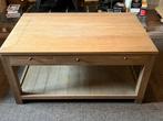 Salontafel in eik, Enlèvement, Comme neuf, Rectangulaire, Chêne
