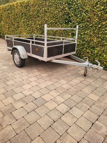 Aanhangwagen, remirk, enkelasser 130x 200 beschikbaar voor biedingen