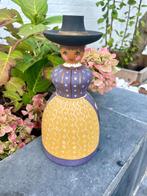 Houten Zweedse pop kandelaar handbeschilderd, Huis en Inrichting, Ophalen of Verzenden, Nieuw, Kandelaar