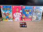 Set van 7 Nintendo Switch FIFA Darksoul Tetris Mario-spellen, Ophalen of Verzenden, Zo goed als nieuw