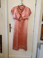 Robe vintage italienne en satin rose+boléro E.Bevilacqua, Vêtements | Femmes, Enlèvement ou Envoi, Rose