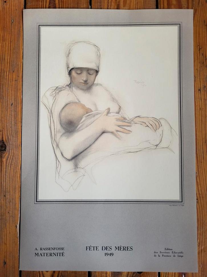 Armand Rassenfosse, Antiquités & Art, Art | Dessins & Photographie, Enlèvement ou Envoi