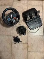 Logitech G29 + Shifter (+originele verpakking) PC,PS4 en PS3, Games en Spelcomputers, Ophalen, Zo goed als nieuw