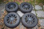 Winterbanden 215/55 R17 op velgen, Auto-onderdelen, Banden en Velgen, Ophalen, Banden en Velgen, 17 inch, Winterbanden