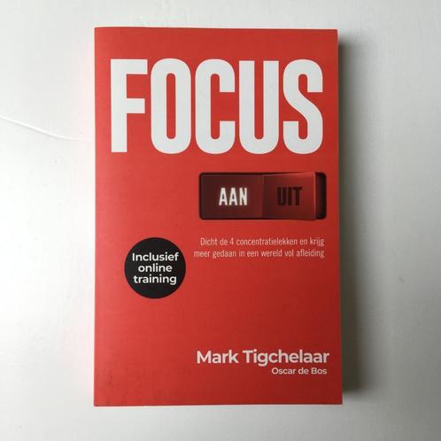 Focus AAN UIT | Mark Tigchelaar, Boeken, Overige Boeken, Zo goed als nieuw, Ophalen of Verzenden