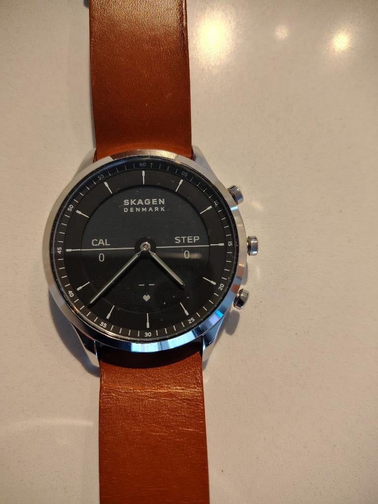 Herenhorloge, Handtassen en Accessoires, Horloges | Heren, Zo goed als nieuw, Polshorloge, Overige merken, Overige materialen