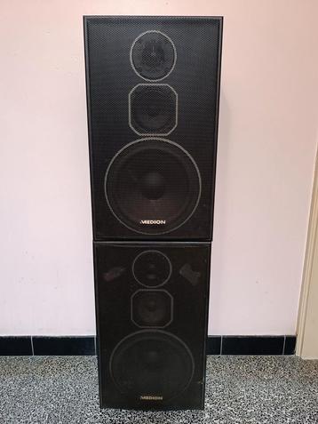 Medion luidsprekers 2x90 watt RMS, Enlèvement, Comme neuf