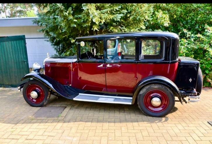 Citroen AC4 oldtimer 1930, Auto's, Oldtimers, Particulier, Citroën, Benzine, Break, 4 deurs, Handgeschakeld, Zwart, Grijs, Achterwielaandrijving