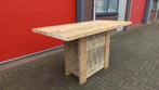 Bartafel hangtafel tuintafel vuurtafel balken sloophout., Tuin en Terras, Verzenden