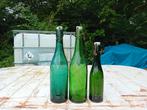 Oude vintage bierfles hakendover M Pansaerts, Ophalen of Verzenden, Gebruikt