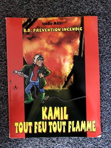 Pompiers, Kamil Tout Feu Tout Flamme, Bd Prévention Incendie, Une BD, Enlèvement, Utilisé