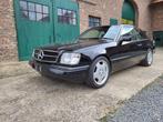 Mercedes Benz oldtimer 1989 w124 300ce coupé automaat, Auto's, Automaat, 4 zetels, Achterwielaandrijving, Zwart