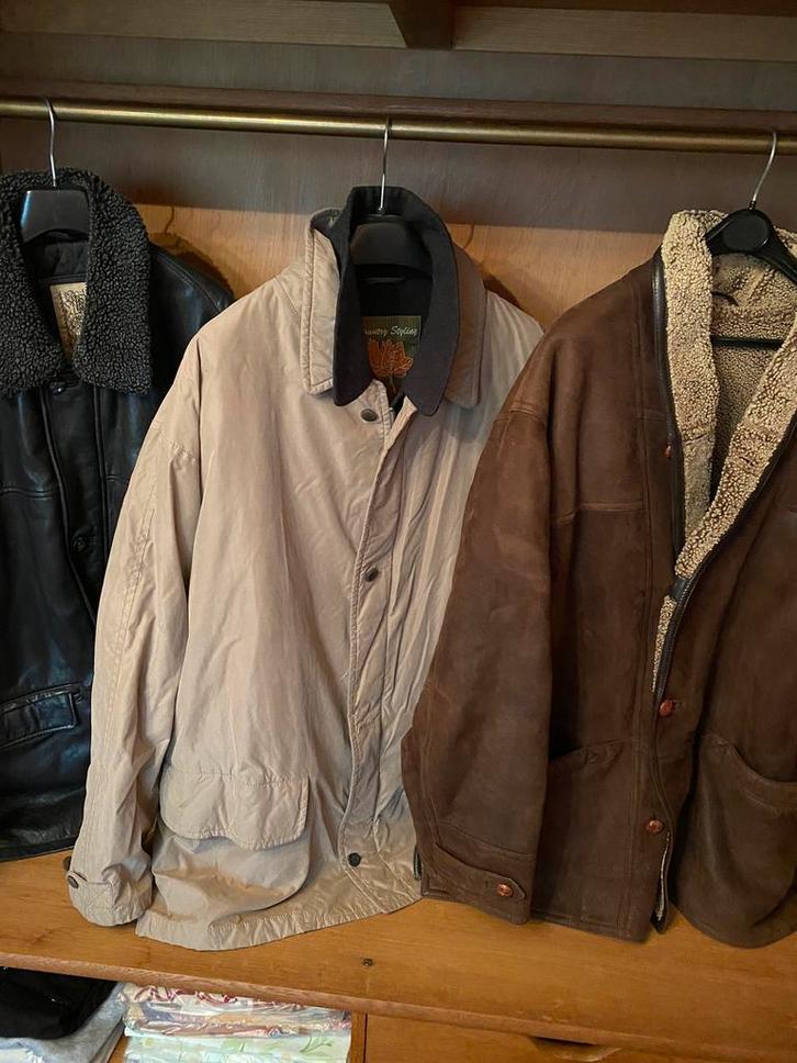 MOOIE WARME DUBBELE PARKA VEST REGENJAS, Kleding | Heren, Jassen | Winter, Zo goed als nieuw, Ophalen of Verzenden