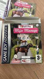 Mijn Manege Gameboy Advance CIB, Ophalen of Verzenden, Zo goed als nieuw