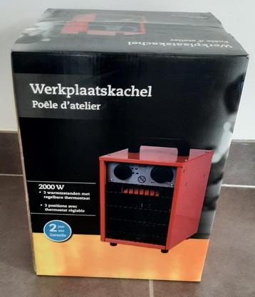 Werkplaatskachel 2000 Watt beschikbaar voor biedingen