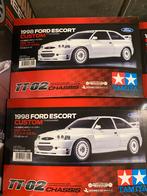 Tamiya Ford Escort personnalisée WRC 1/10, Hobby & Loisirs créatifs, Neuf, Échelle 1:10, Enlèvement ou Envoi, Voiture on road