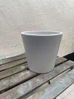 Grote witte bloempot, Tuin en Terras, Ophalen, Zo goed als nieuw