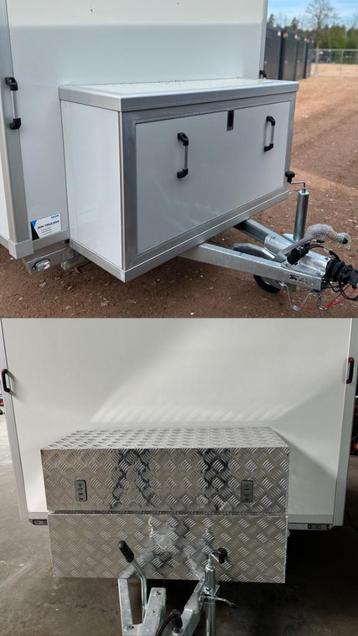 Opslagkist gasbox gaskist verkoopwagen aanhangwagen beschikbaar voor biedingen