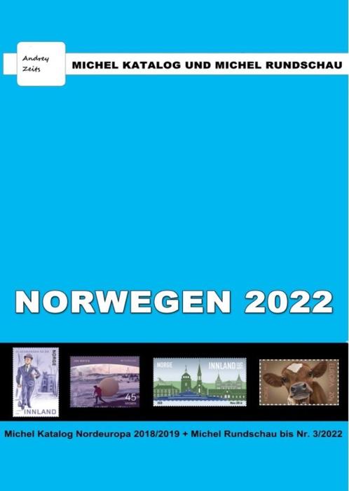 Michel catalogus Noorwegen 2022 + Michel Rundschau, Postzegels en Munten, Postzegels | Toebehoren, Catalogus, Ophalen of Verzenden