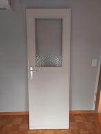 Binnendeur met glas, Ophalen, Glas, Binnendeur