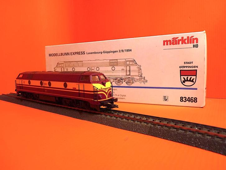 MÄRKLIN 83468, Loco Diesel 1801 CFL, Model Special Goppingen, Hobby & Loisirs créatifs, Trains miniatures | HO, Utilisé, Locomotive