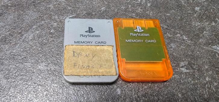 Lot carte mémoire PS1, Consoles de jeu & Jeux vidéo, Jeux | Sony PlayStation 1, Utilisé, Enlèvement ou Envoi