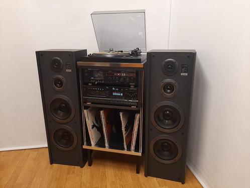 Sharp Vintage stereo-set from the 80's, TV, Hi-fi & Vidéo, Chaîne Hi-fi, Deck cassettes ou Lecteur-enregistreur de cassettes, Lecteur CD