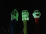 3 PEZ dispensers Glowing Ghosts uit 1998 - Glow in the Dark, Ophalen of Verzenden, Zo goed als nieuw