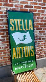 Stella Artois emaille bord., Verzamelen, Merken en Reclamevoorwerpen, Ophalen, Gebruikt, Reclamebord
