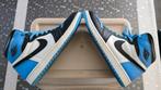 Jordan 1 hoge retro UNC-neus, Blauw, Nike, Ophalen of Verzenden, Zo goed als nieuw