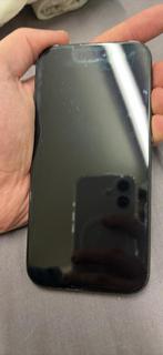 Titre : iPhone 15 - 128 Go - Noir (Écran et dos fissurés), Télécoms, Téléphonie mobile | Apple iPhone, 128 GB, IPhone 15, Enlèvement