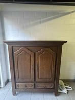 Massieve antieke houten kast, Antiek en Kunst, Ophalen