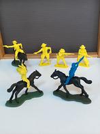 Monochrome cowboy- en indianenfiguren - vintage, Kinderen en Baby's, Ophalen of Verzenden, Zo goed als nieuw