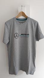 Mercedes AMG Petronas F1 logo T-shirt Grijs - Large, Ophalen of Verzenden, Zo goed als nieuw, Grijs, Puma