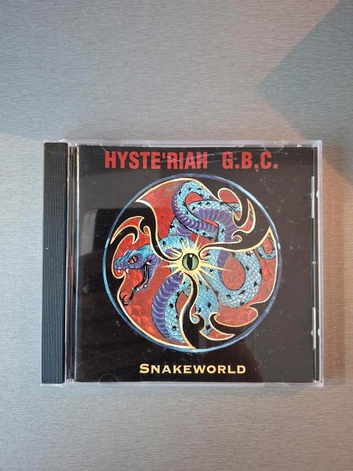 Cd. Hyste'riah G.B.C. Snakeworld., Cd's en Dvd's, Cd's | Hardrock en Metal, Zo goed als nieuw, Ophalen of Verzenden