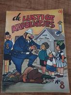 De Lustige Kapoentjes Nr.8, Marc Sleen, 1963 sc eerste druk, Gelezen, Marc Sleen, Eén stripboek, Ophalen of Verzenden
