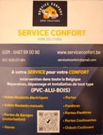 DEPANNAGE/REPARATION PORTE FENETRE COULISSANT VOLET MAN/ELEC, Bricolage & Construction, Neuf, Enlèvement ou Envoi, Autres types