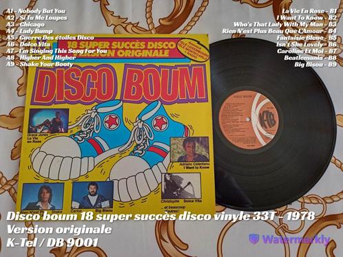 Disco Boum 18 superhit disco vinyl 33T - 1978, Cd's en Dvd's, Vinyl | Verzamelalbums, Gebruikt, 12 inch, Ophalen of Verzenden