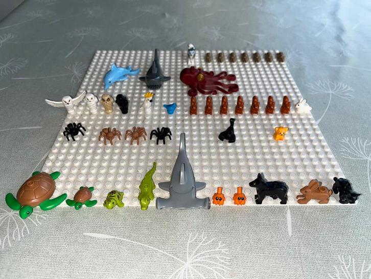 Lego dieren (zeedieren - honden - eekhoorns - herder ...), Kinderen en Baby's, Speelgoed | Duplo en Lego, Zo goed als nieuw, Lego