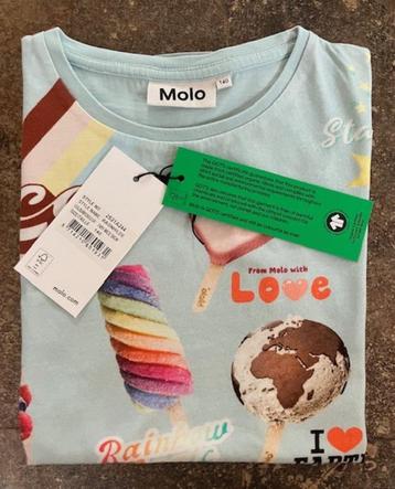 MOLO T-shirt met ijsjes (maat 140), Kinderen en Baby's, Kinderkleding | Maat 140, Gebruikt, Ophalen of Verzenden, Shirt of Longsleeve