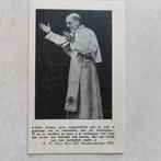 Oud bidprentje Paus Pius XII - 1950, Ophalen of Verzenden, Bidprentje