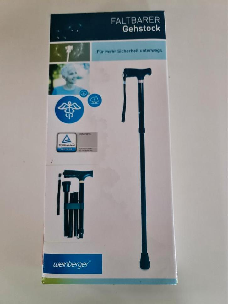 Wandelstok  ( nieuw ) / weinberger, Diversen, Wandelstokken, Zo goed als nieuw, Verstelbaar, Opvouwbaar, Ophalen of Verzenden